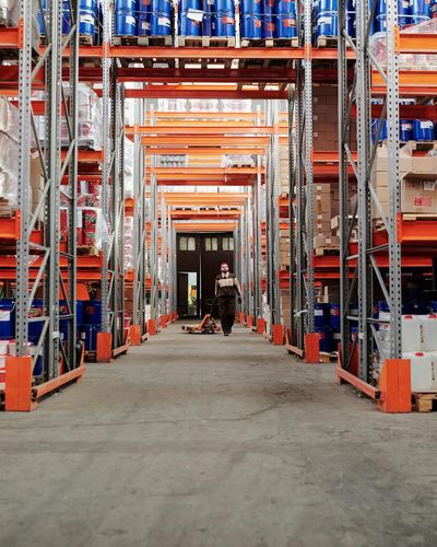 Manufacturing facility showing optimized production workflow and efficient operations management